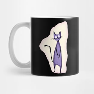 scary cat Mug